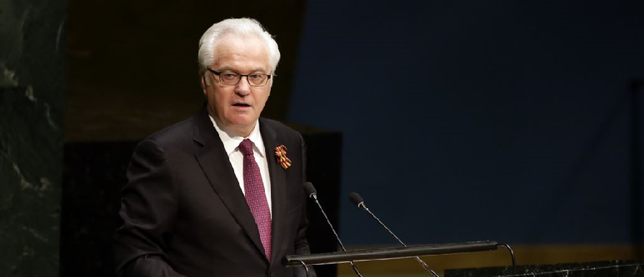 Churkin: Ukraine should withdraw its troops from recently captured settlements in Donbass
