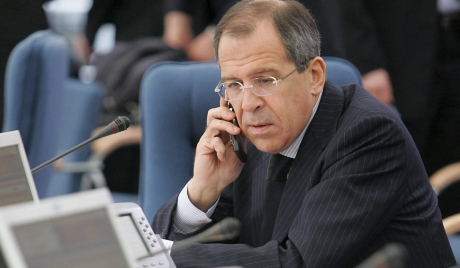 Lavrov - Kerry: calls for military intervention in Syria are attempt to wipe out efforts to convene Geneva II