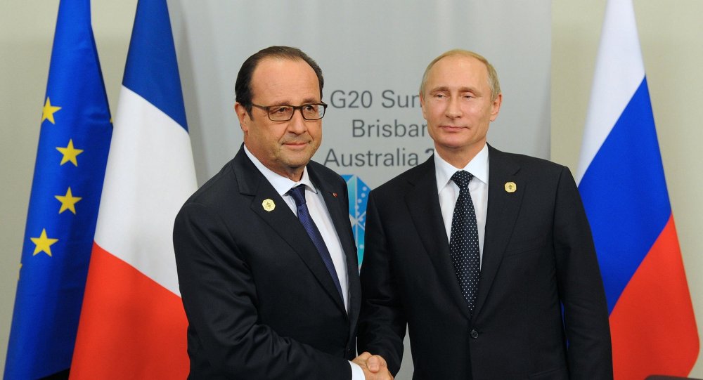 Putin, Hollande Stress All Parties Suffer From Ukraine Crisis, Sanctions