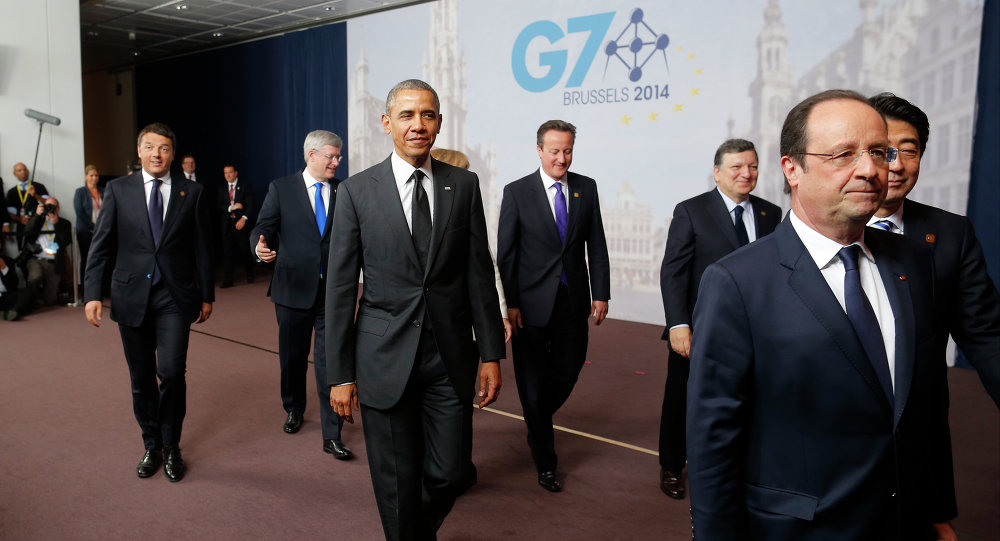 Extension of Anti-Russia Sanctions, Greek Debt Repayment Dominate G7 Agenda