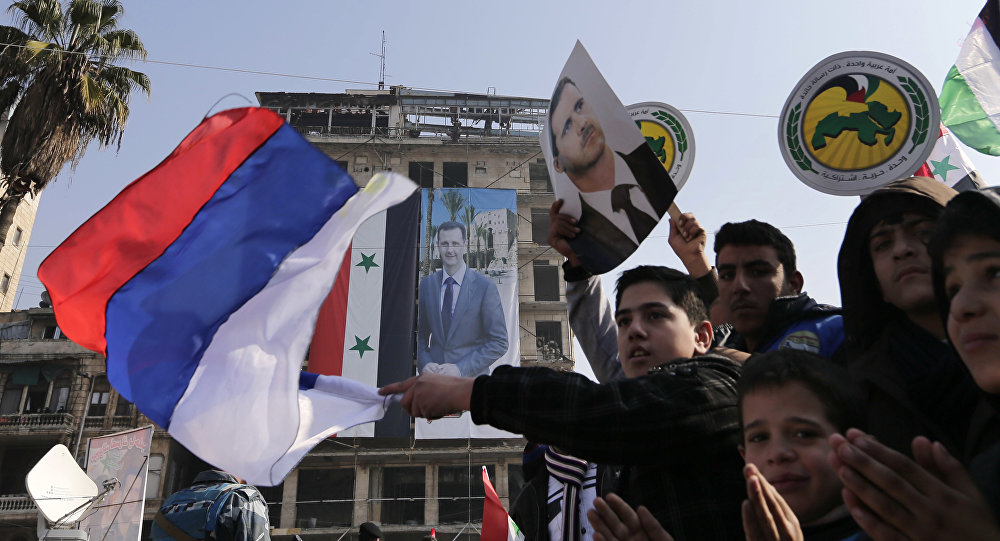 Residents of Syrian City of Aleppo Grateful to Russians for Survival